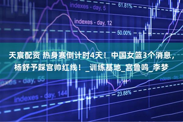 天宸配资 热身赛倒计时4天！中国女篮3个消息，杨舒予踩宫帅红线！_训练基地_宫鲁鸣_李梦