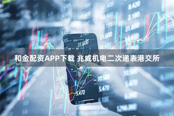 和金配资APP下载 兆威机电二次递表港交所